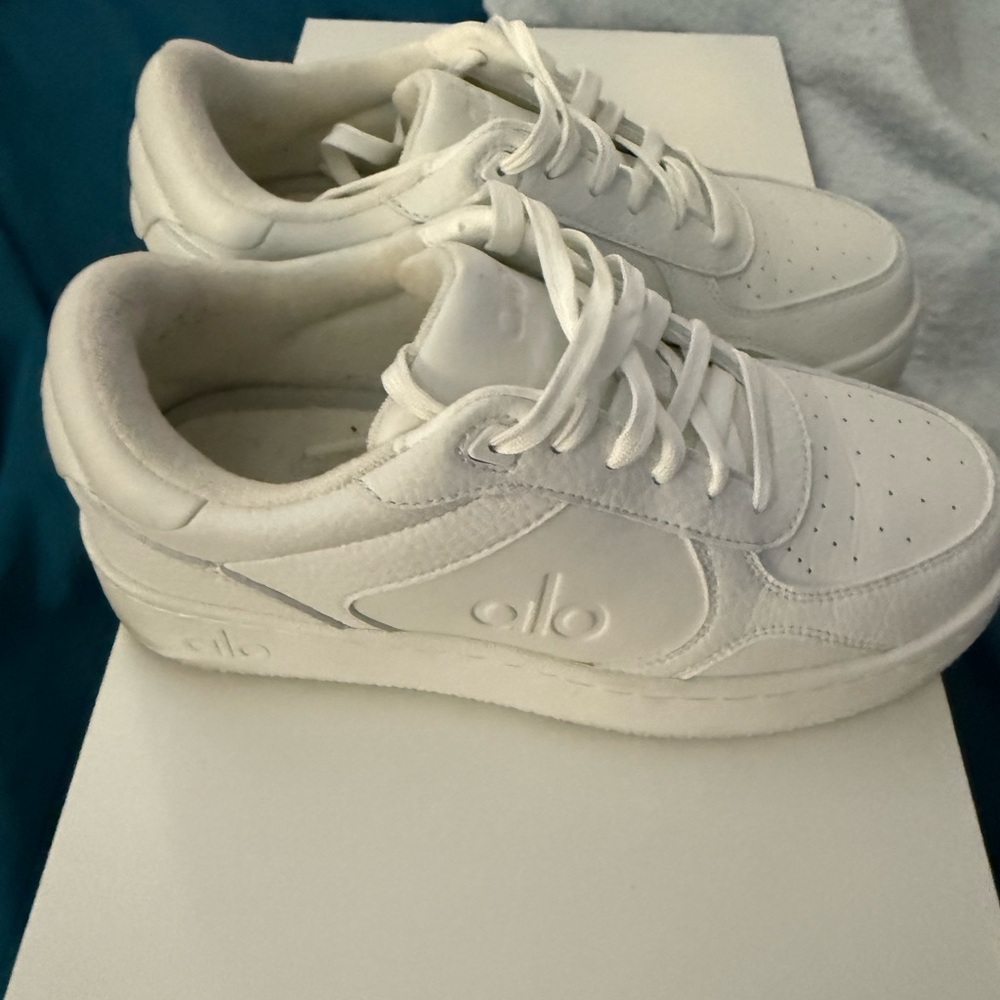 White Athletic Sneakers
